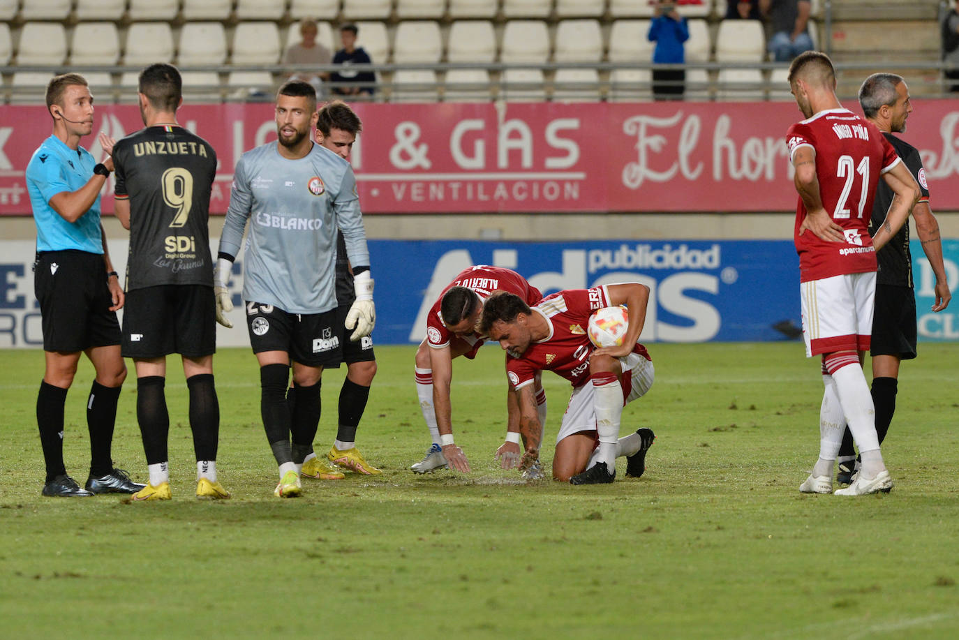Fotos: La victoria del Real Murcia frente a la SD Logroñés, en imágenes