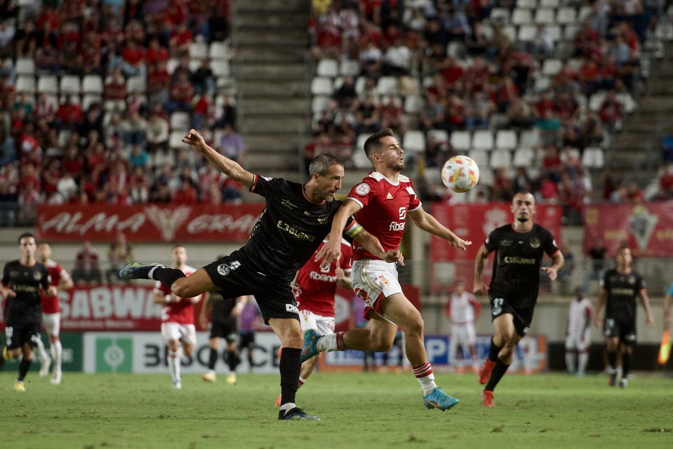 Fotos: La victoria del Real Murcia frente a la SD Logroñés, en imágenes