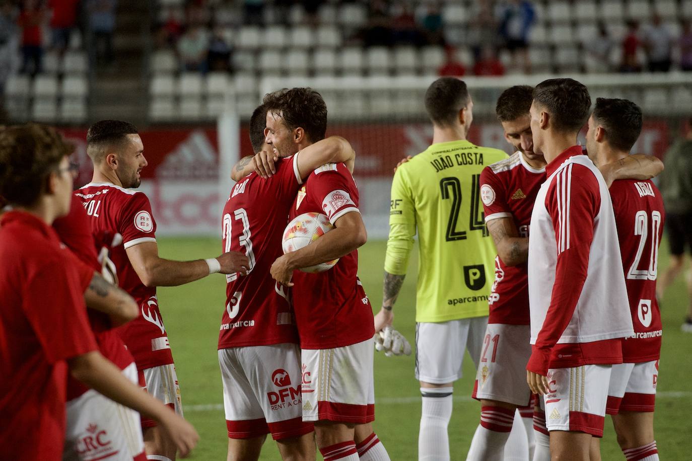 Fotos: La victoria del Real Murcia frente a la SD Logroñés, en imágenes