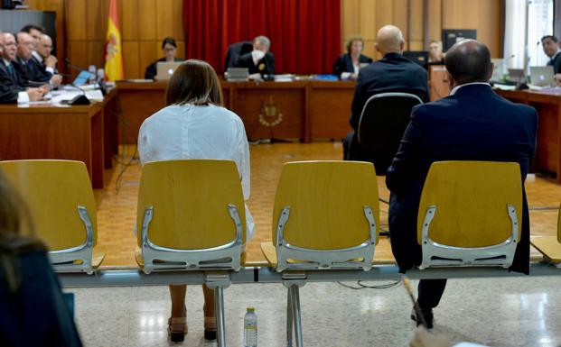 Un momento de la segunda vista del juicio por el 'caso Auditorio', celebrada este lunes. 