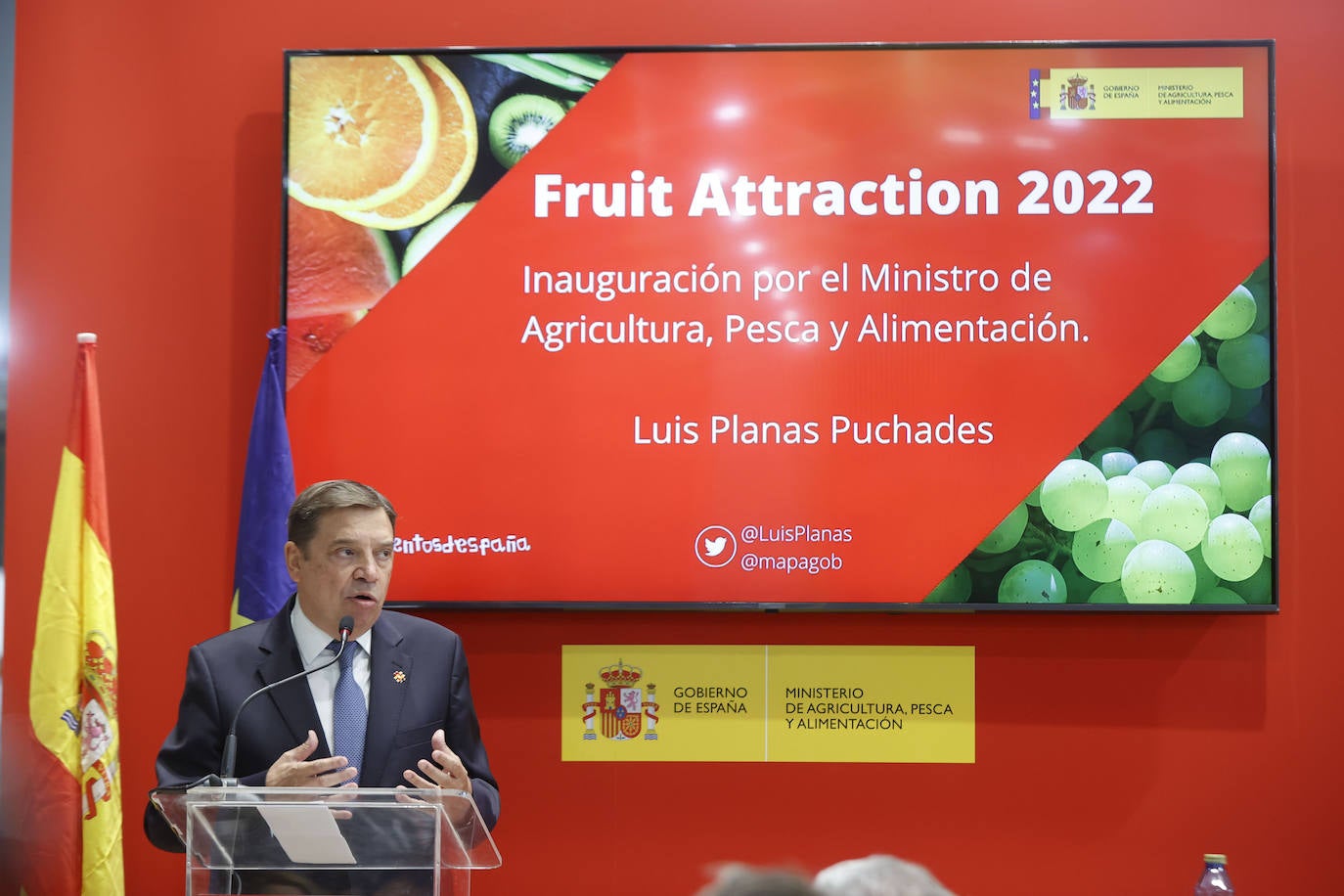 Fotos: Visita de López Miras a la feria Fruit Attraction, en imágenes