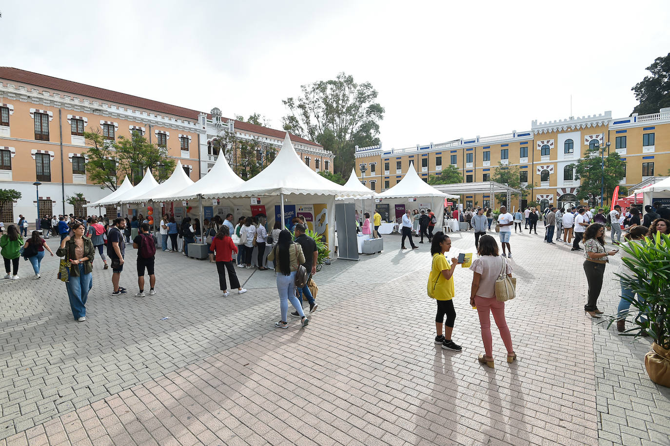 Fotos: La Feria de Empleo de Murcia atrae a cientos de personas