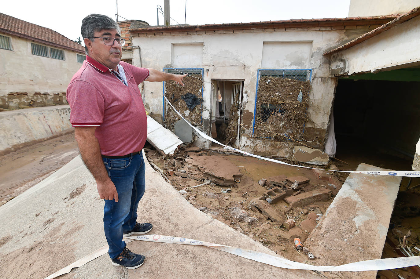 Fotos: Veinte familias de Javalí Viejo no han podido volver a sus casas tras la riada