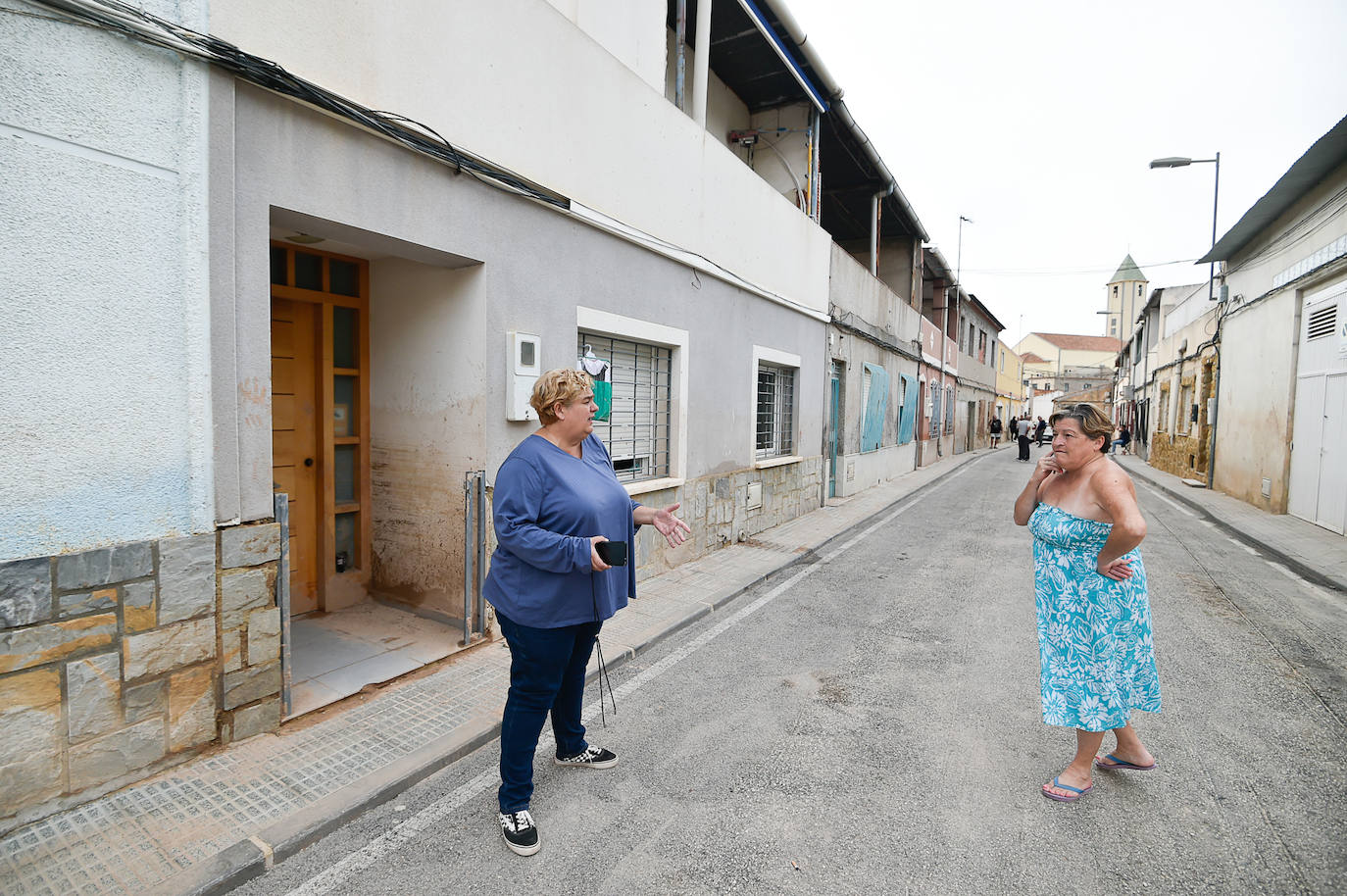 Fotos: Veinte familias de Javalí Viejo no han podido volver a sus casas tras la riada