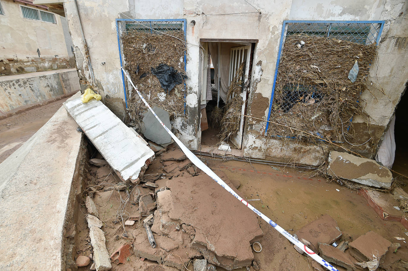 Fotos: Veinte familias de Javalí Viejo no han podido volver a sus casas tras la riada