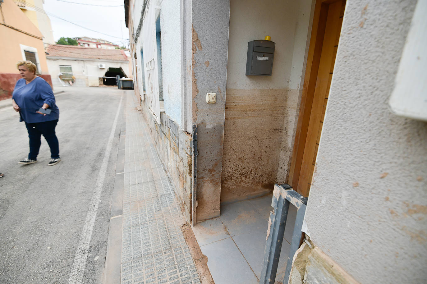 Fotos: Veinte familias de Javalí Viejo no han podido volver a sus casas tras la riada