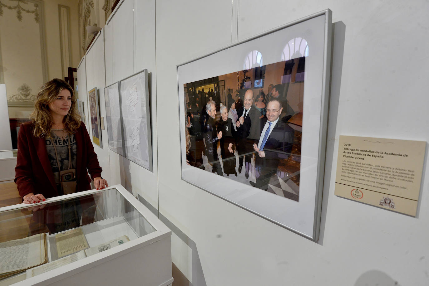 Fotos: La exposición conmemorativa del 175 aniversario del Casino de Murcia, en imágenes