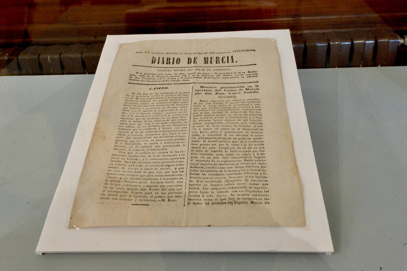 Fotos: La exposición conmemorativa del 175 aniversario del Casino de Murcia, en imágenes