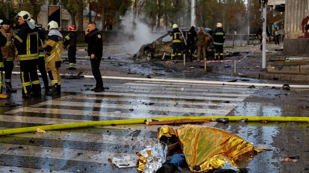 Las imágenes del bombardeo