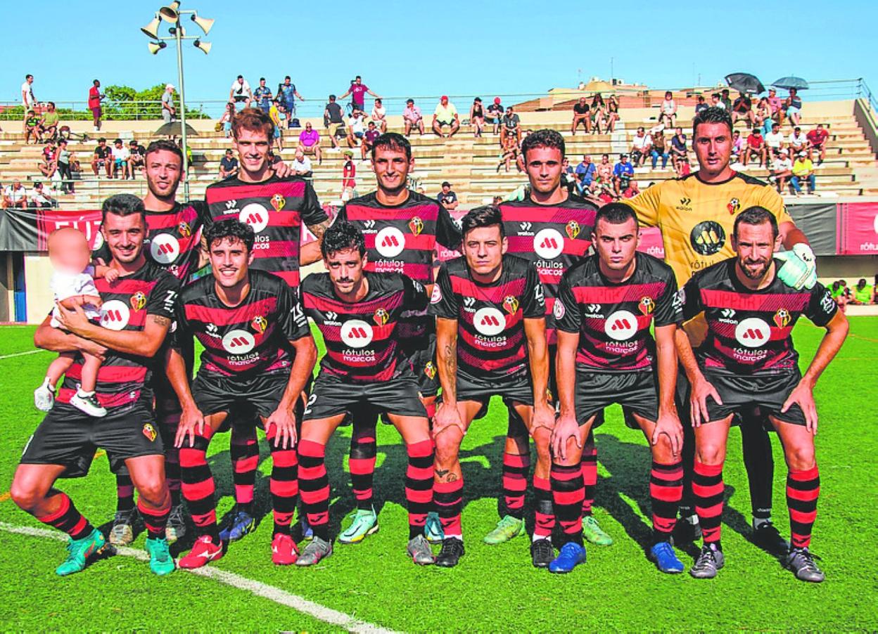 Once titular del Ciudad de Murcia esta temporada. 