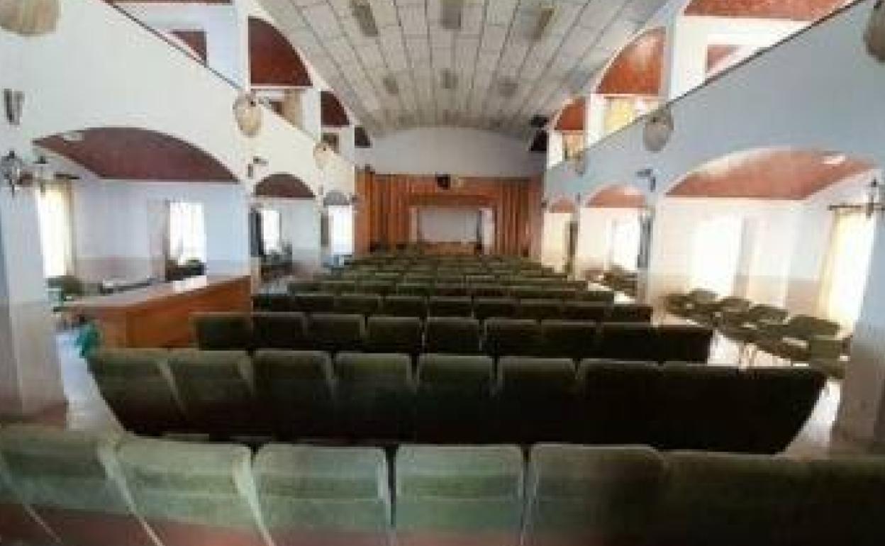 Salón de actos de la Cofradía de Pescadores de Cartagena.