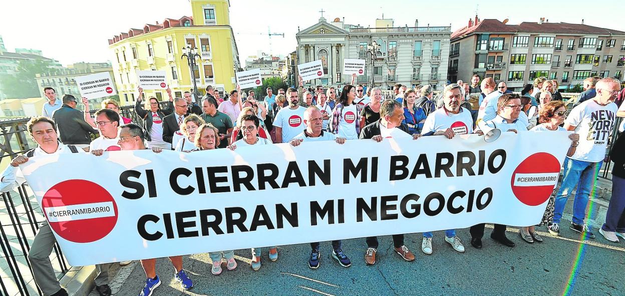 La movilización comenzó pasadas las 9.15 horas y está previsto que se repita todos los días laborables durante las dos próximas semanas. 