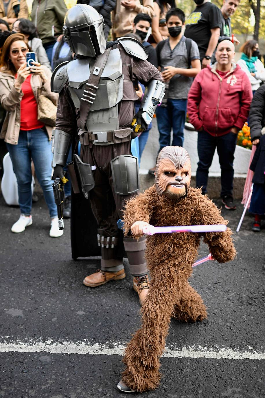 Fotos: &#039;Star Wars&#039; tomas las calles de México
