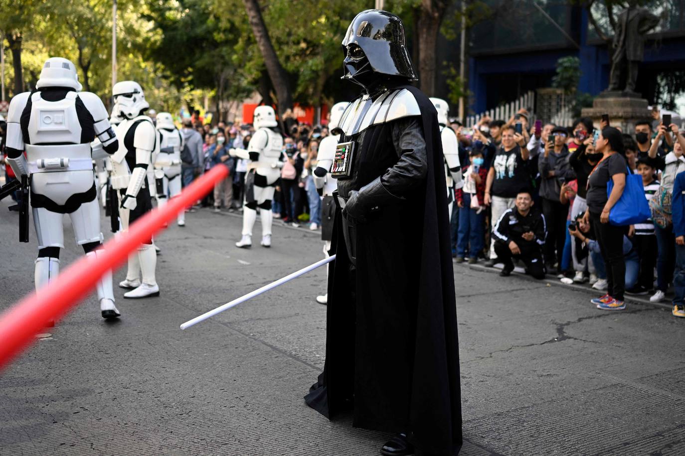 Fotos: &#039;Star Wars&#039; tomas las calles de México