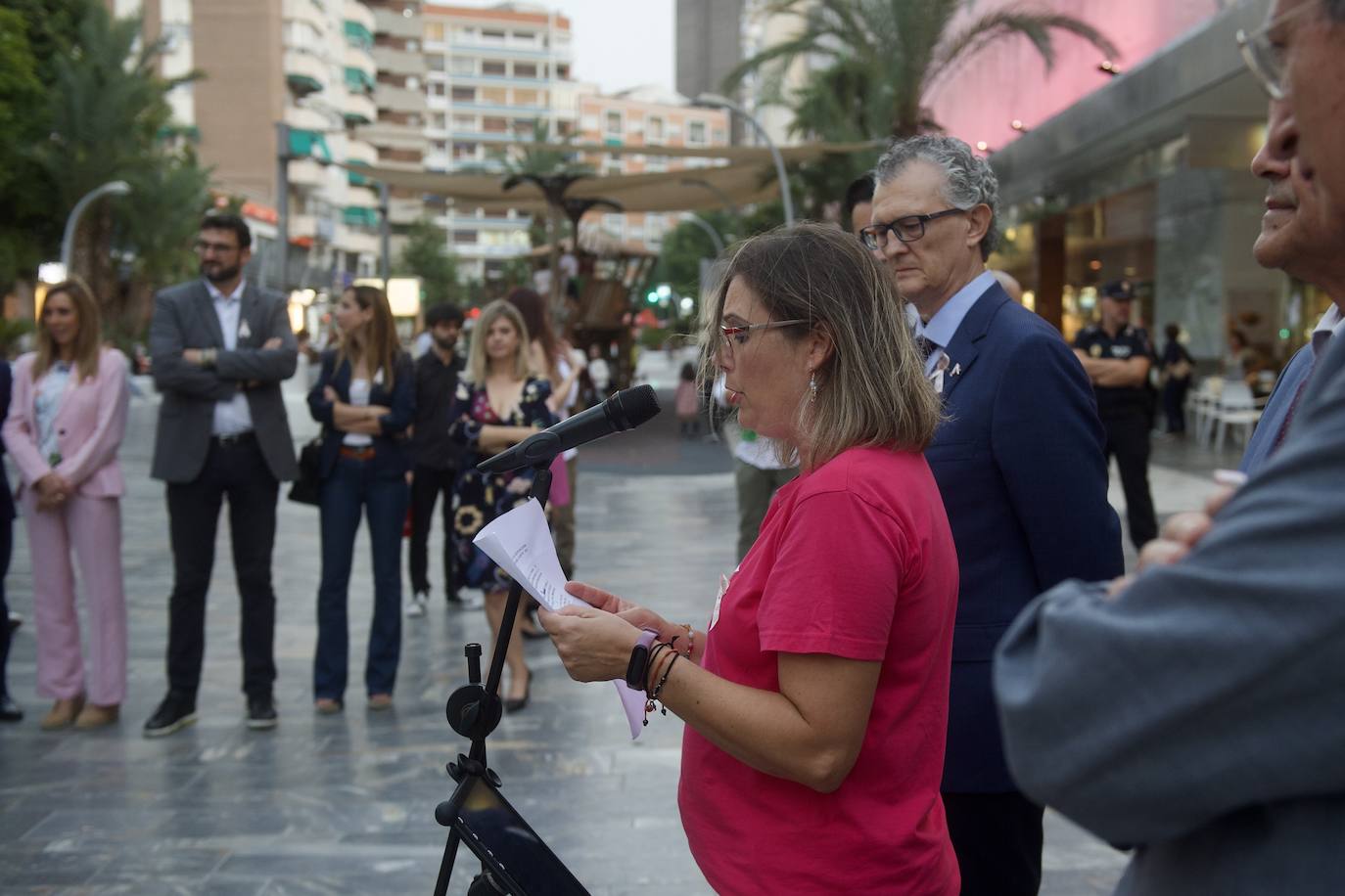 Fotos: Día contra el Cáncer de Mama en Murcia