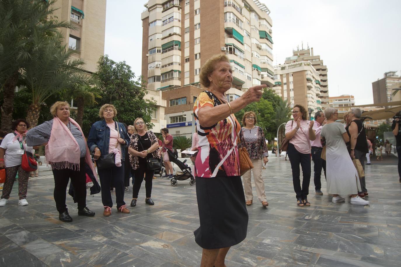 Fotos: Día contra el Cáncer de Mama en Murcia