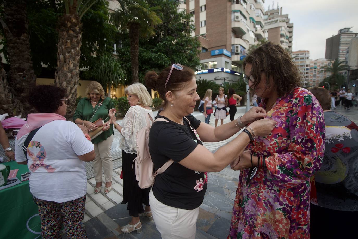 Fotos: Día contra el Cáncer de Mama en Murcia