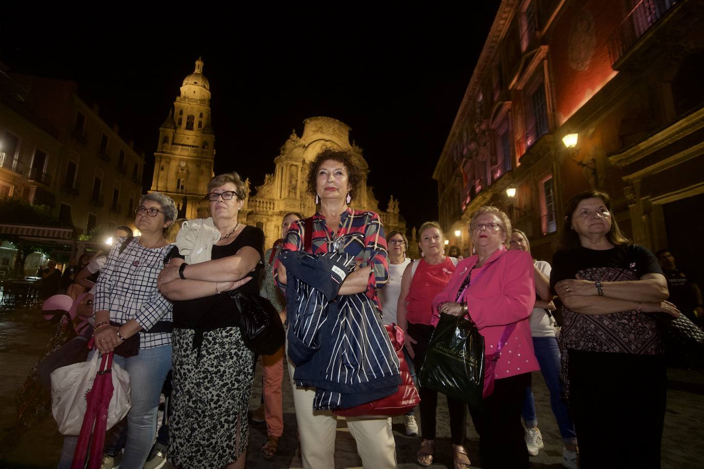 Fotos: Día contra el Cáncer de Mama en Murcia