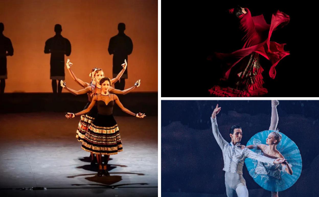 Espectáculo 'Querencia', 'El Cascanueces' y 'De Sheherezade'