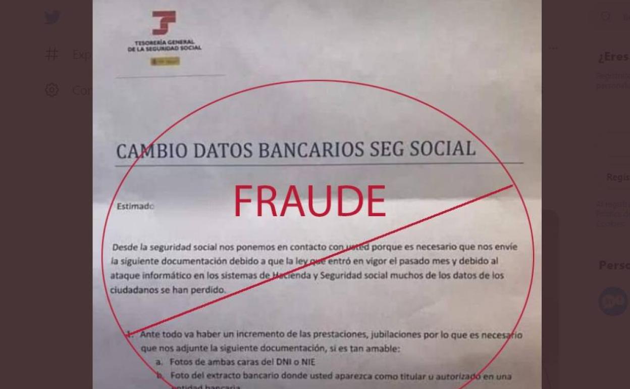 Cuidado si encuentras esta carta en tu buzón: alertan de un fraude en el que suplantan a la Seguridad Social