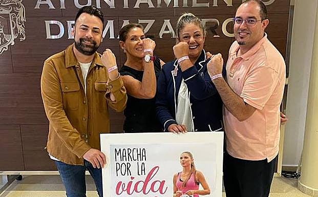  Presentación de la 'Marcha por la vida 2022', de la AECC Mazarrón. 