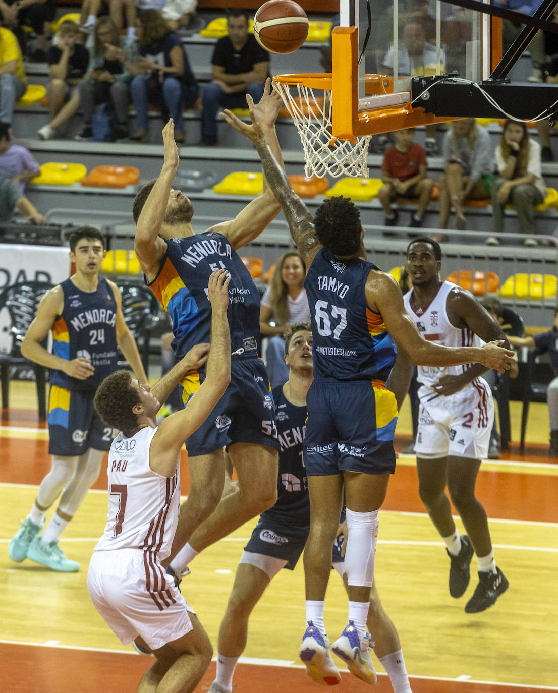 Fotos: La derrota del CB Cartagena ante el Menorca, en imágenes