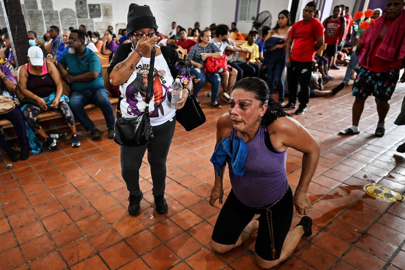 Fotos: Peregrinos del Cristo Negro