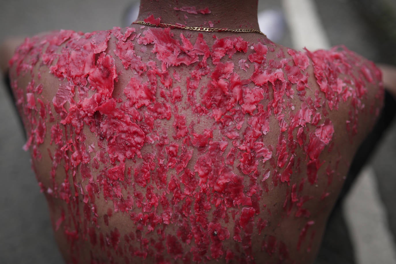 Fotos: Peregrinos del Cristo Negro