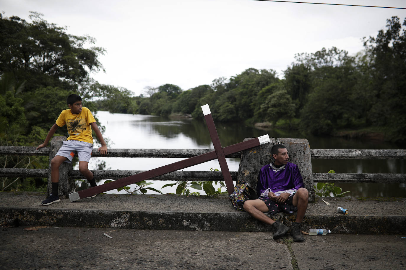 Fotos: Peregrinos del Cristo Negro