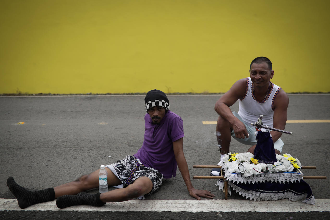 Fotos: Peregrinos del Cristo Negro