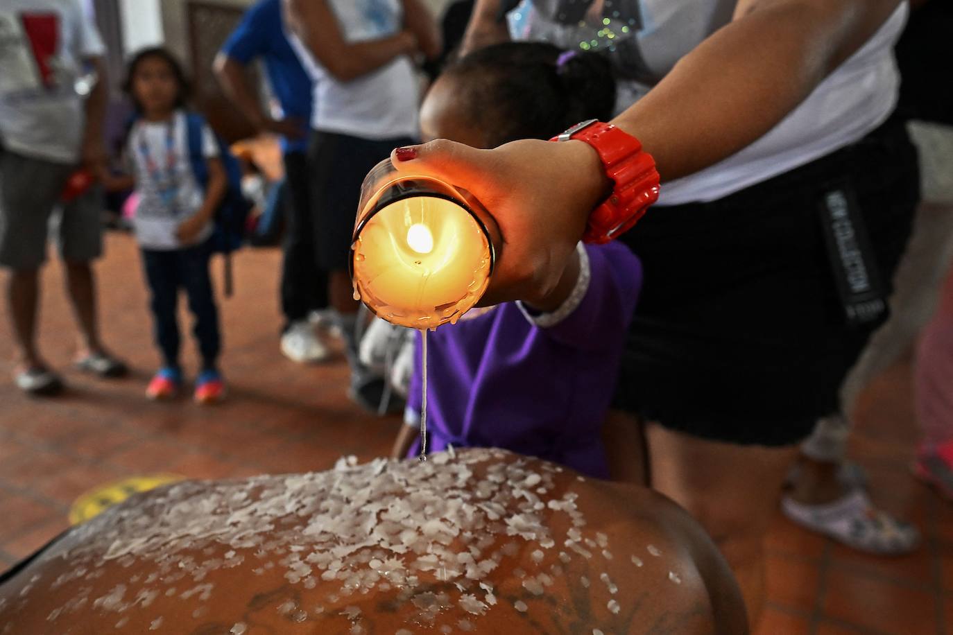 Fotos: Peregrinos del Cristo Negro