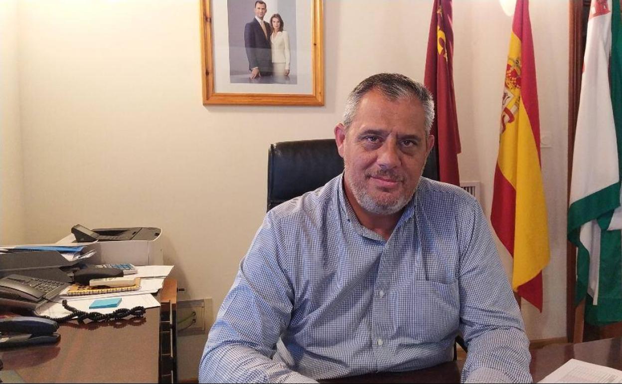 Antonio Huéscar, alcalde de Pliego.
