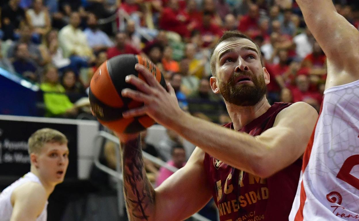 Radovic, en el último partido de liga contra el Manresa. 