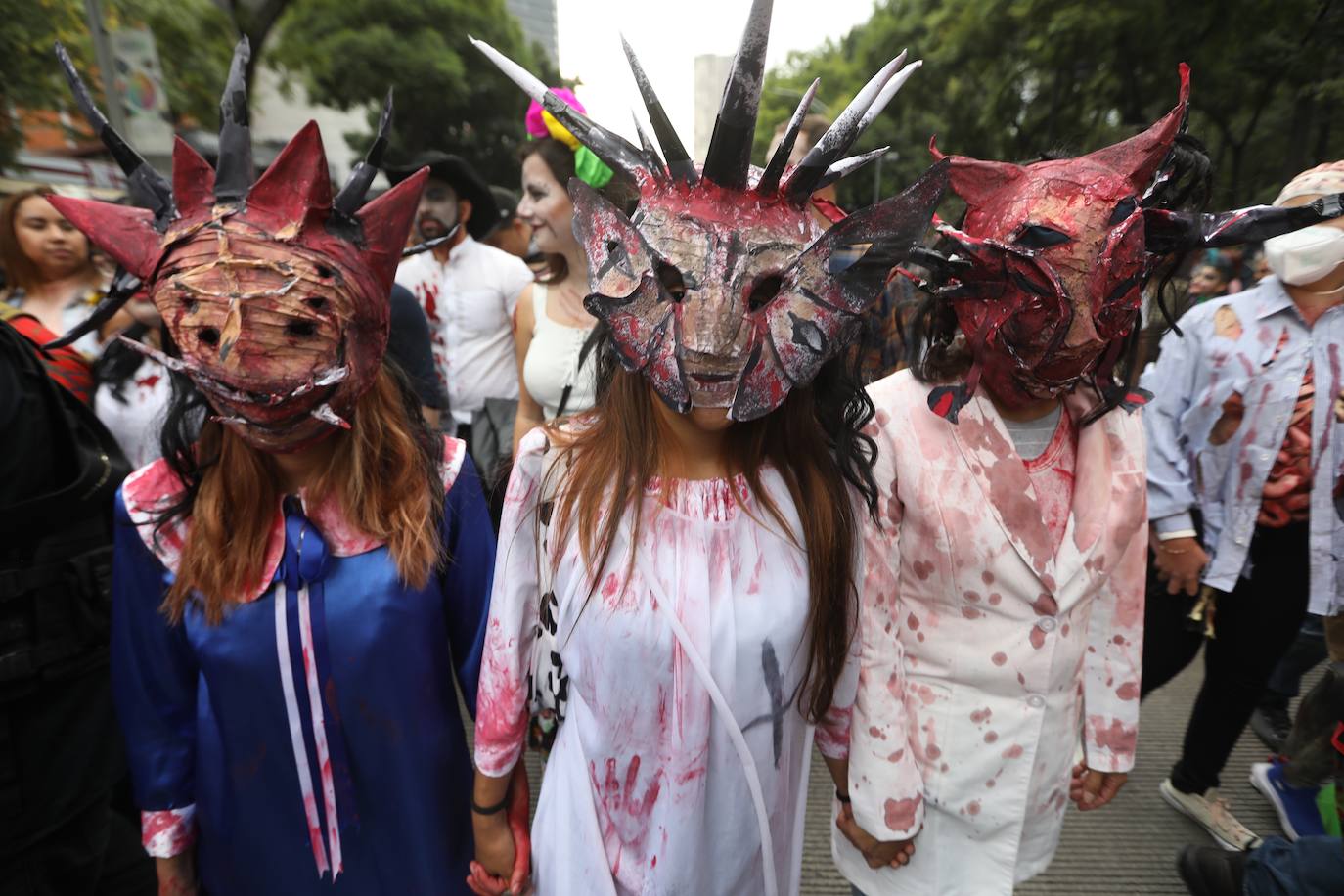 Fotos: Apocalipsis zombie en México