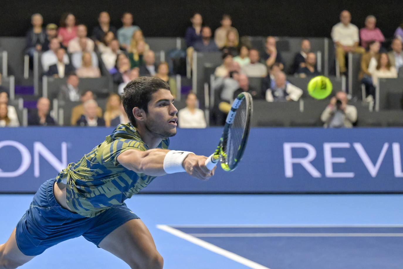 Fotos: El partido entre Carlos Alcaraz y Aliassime del ATP 500 de Basilea, en imágenes