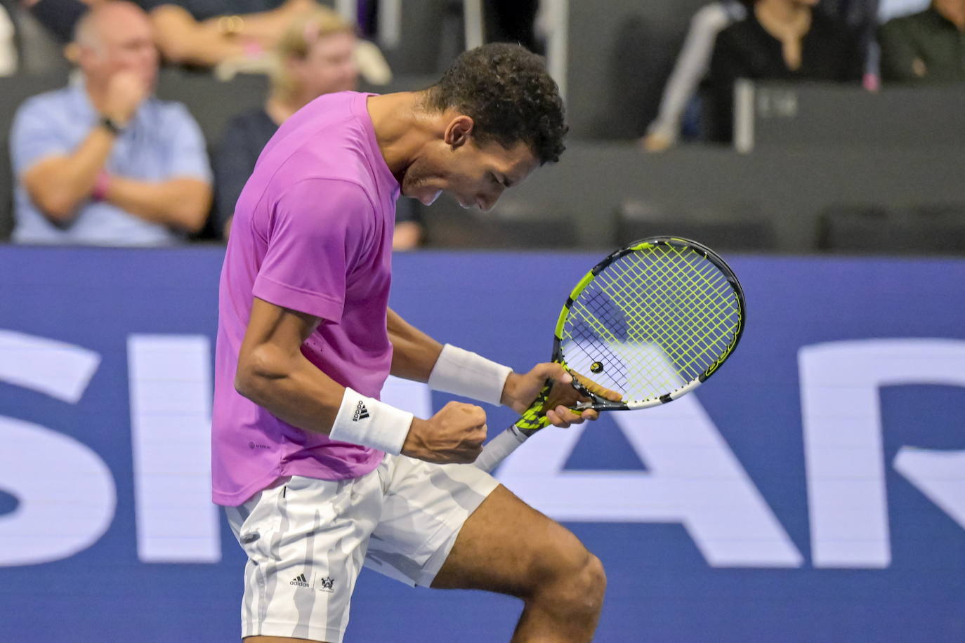 Fotos: El partido entre Carlos Alcaraz y Aliassime del ATP 500 de Basilea, en imágenes