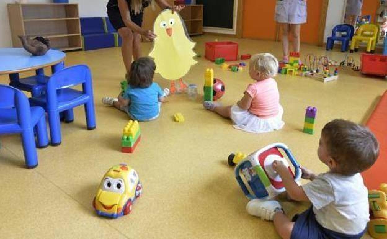 Imagen de archivo de una guardería. 