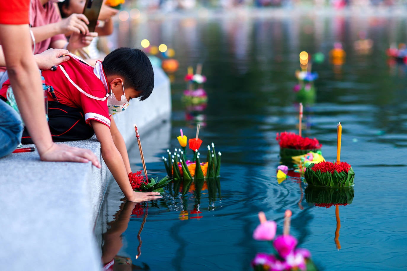 Fotos: Festival Loy Krathong en Bangkok