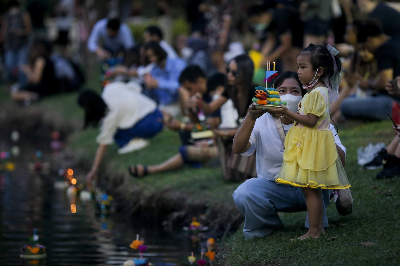 Fotos: Festival Loy Krathong en Bangkok