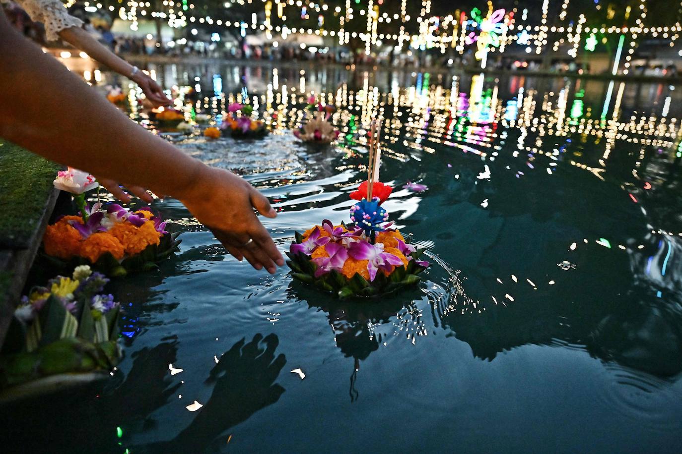 Fotos: Festival Loy Krathong en Bangkok