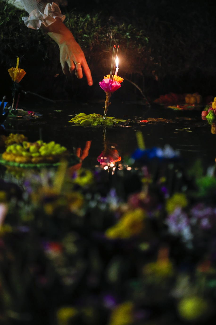 Fotos: Festival Loy Krathong en Bangkok