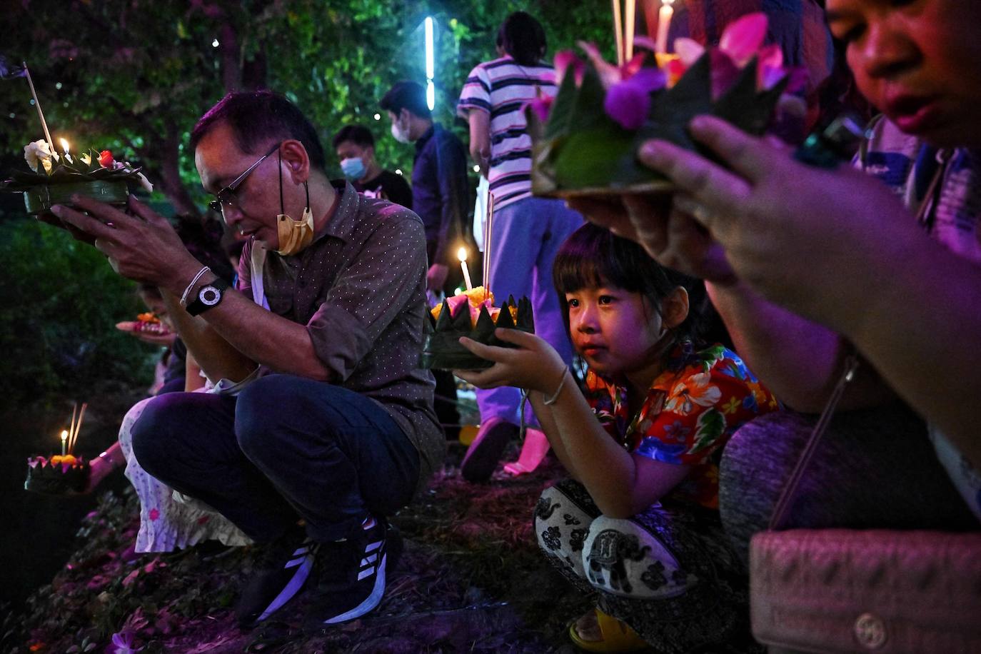 Fotos: Festival Loy Krathong en Bangkok