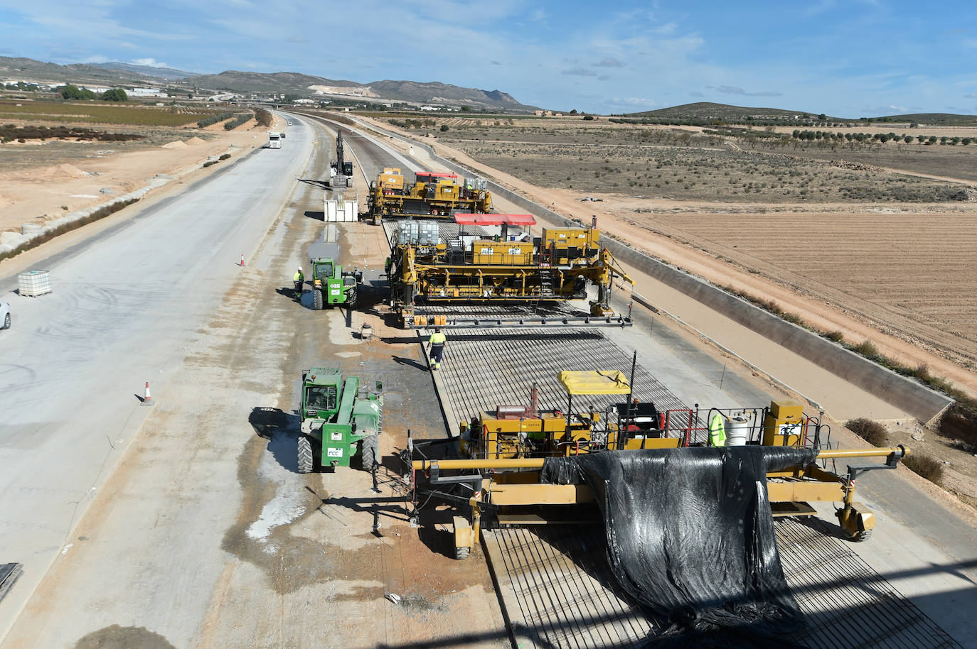 Fotos: Las obras de la autovía del Altiplano, en imágenes