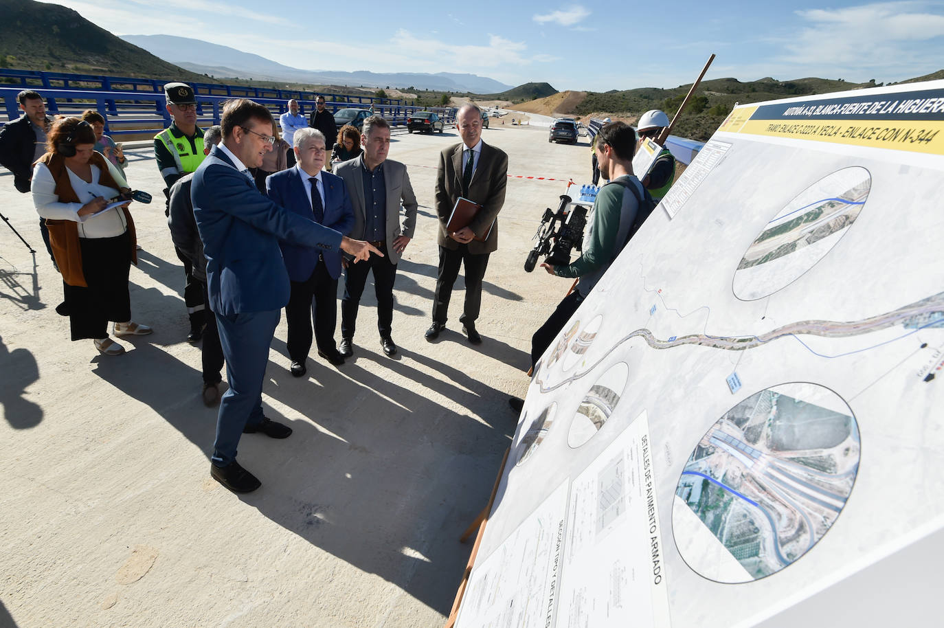 Fotos: Las obras de la autovía del Altiplano, en imágenes