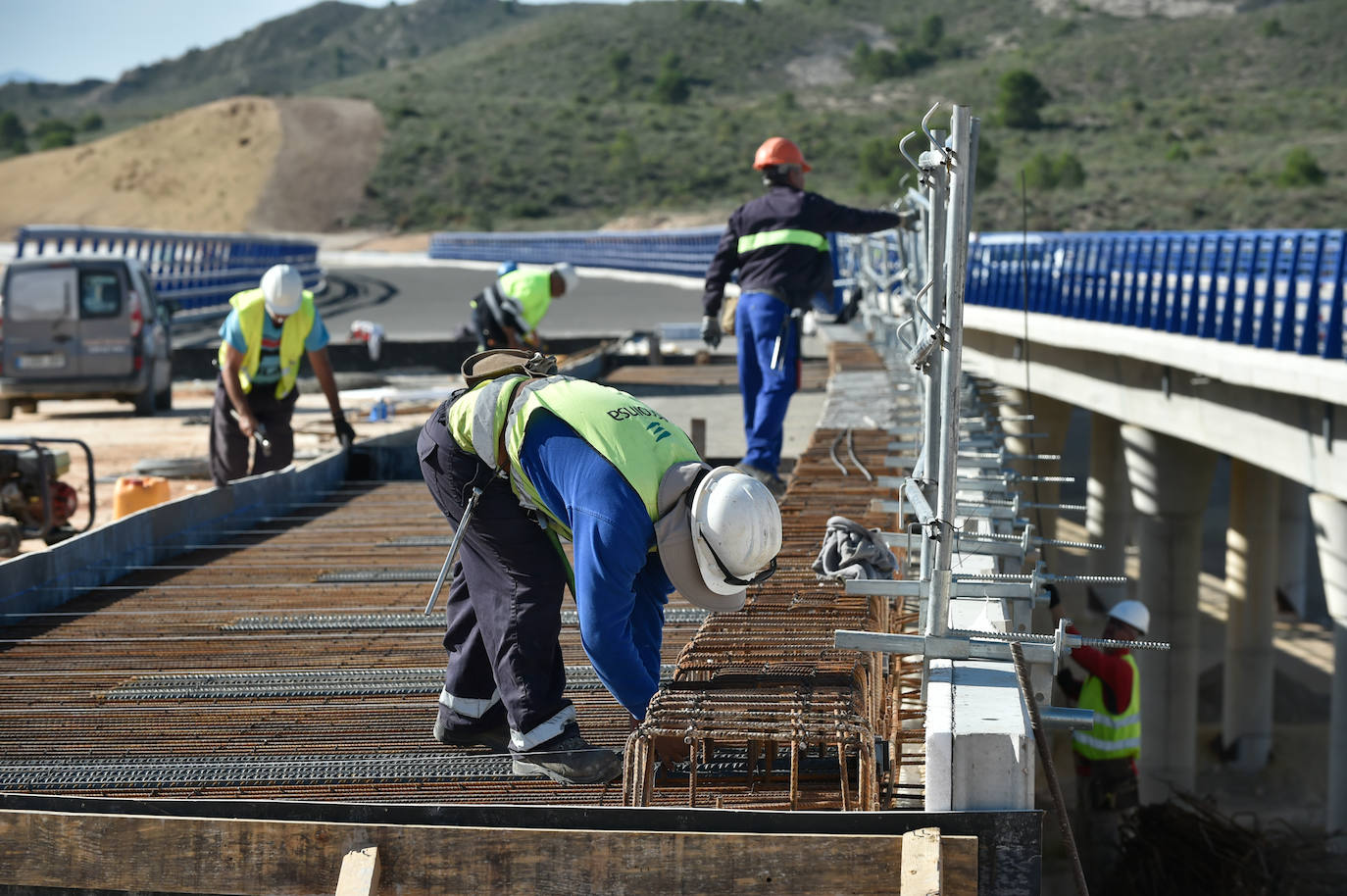 Fotos: Las obras de la autovía del Altiplano, en imágenes