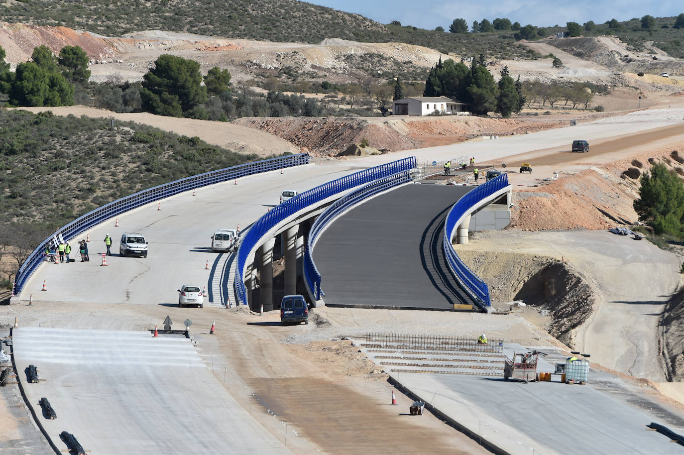 Fotos: Las obras de la autovía del Altiplano, en imágenes