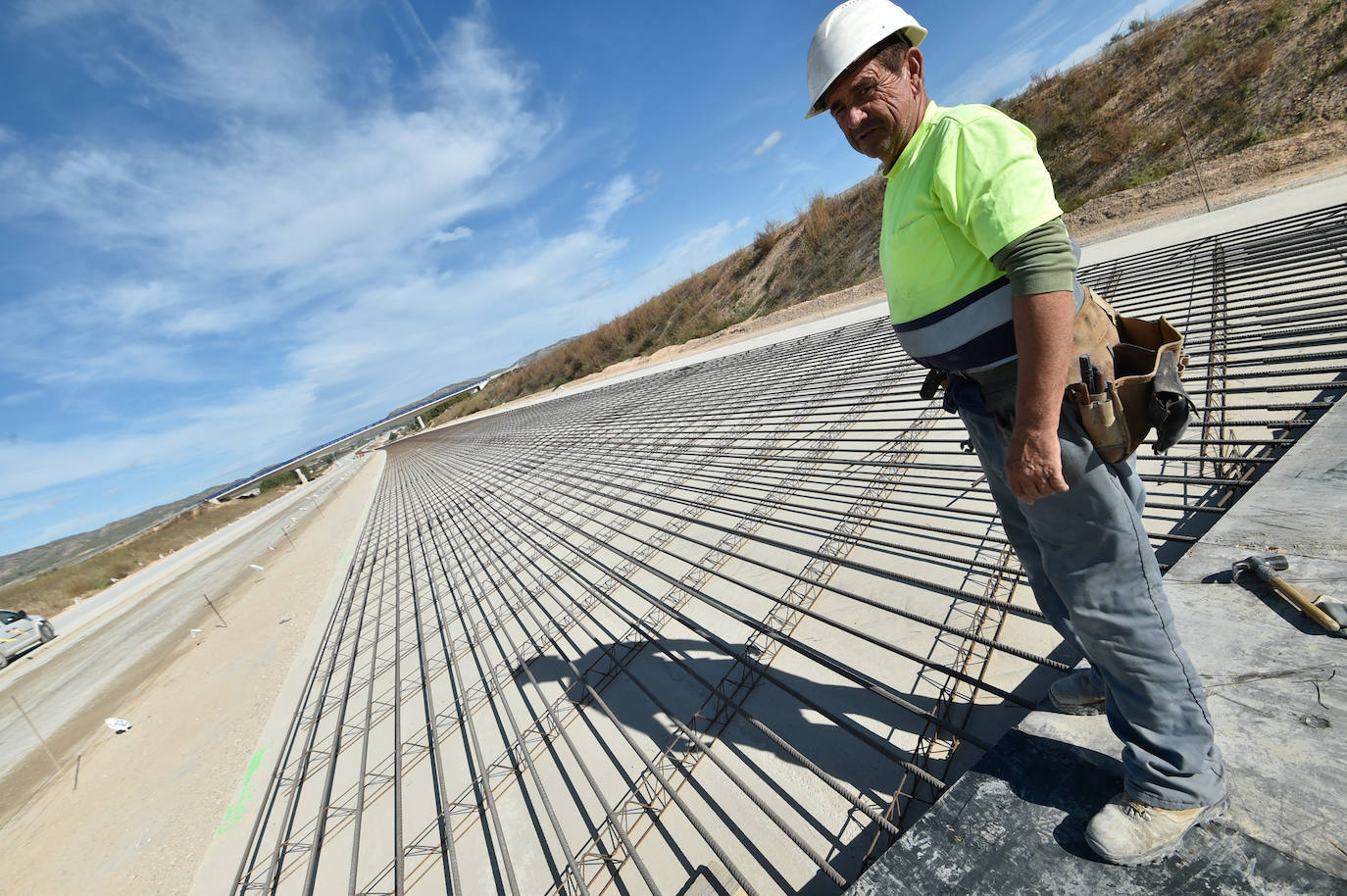 Fotos: Las obras de la autovía del Altiplano, en imágenes