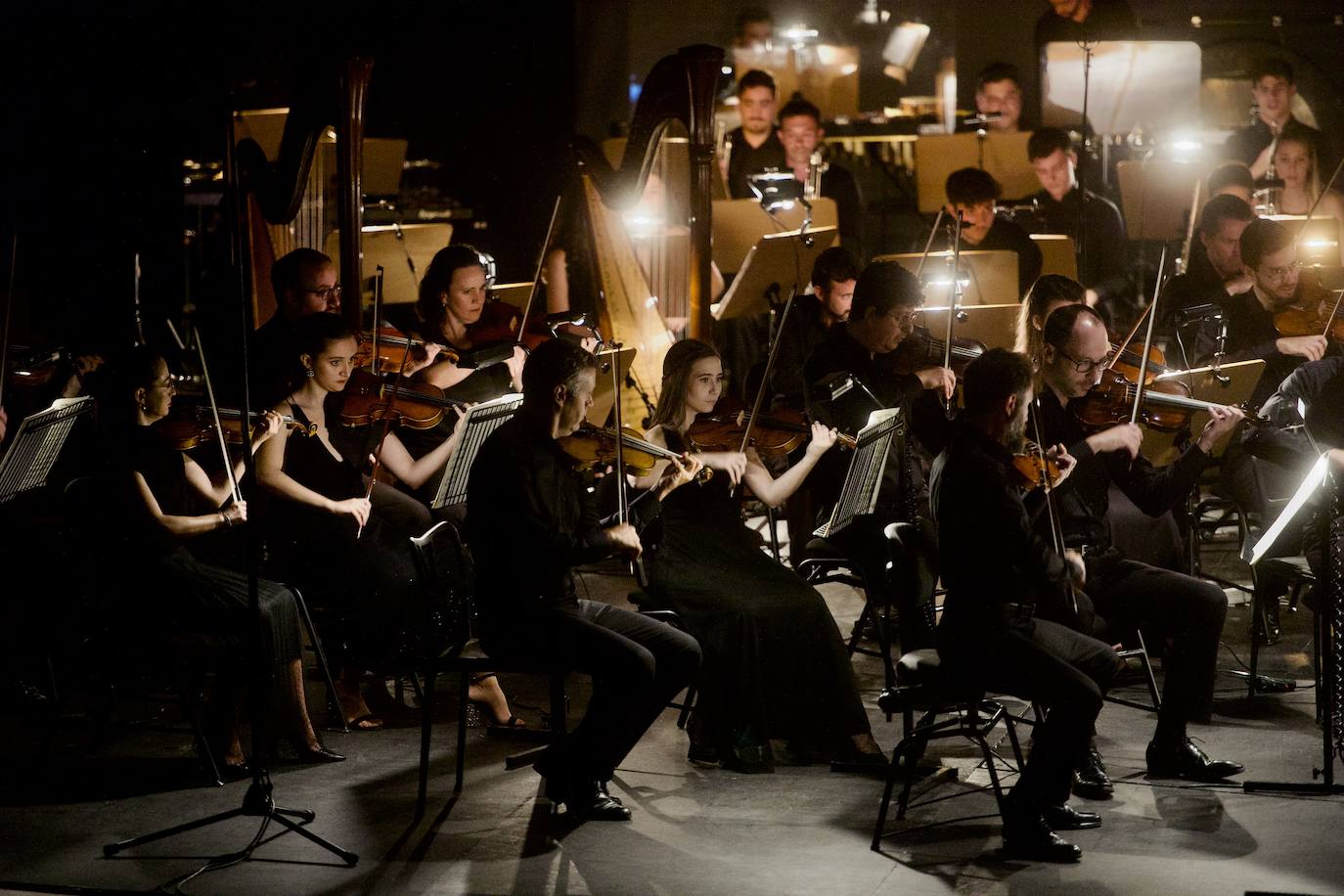 La OSRM durante uno de sus conciertos. 