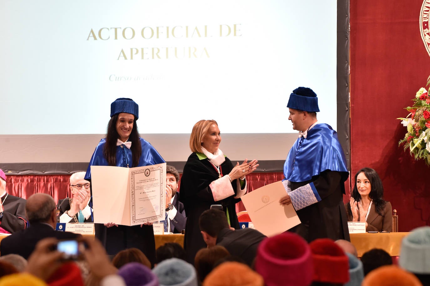 Fotos: La apertura del curso académico de la UCAM, en imágenes