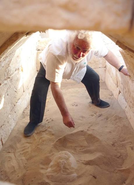 Imagen - El artista Cristóbal Gabarrón en la ciudad egipcia de Minia / EFE/